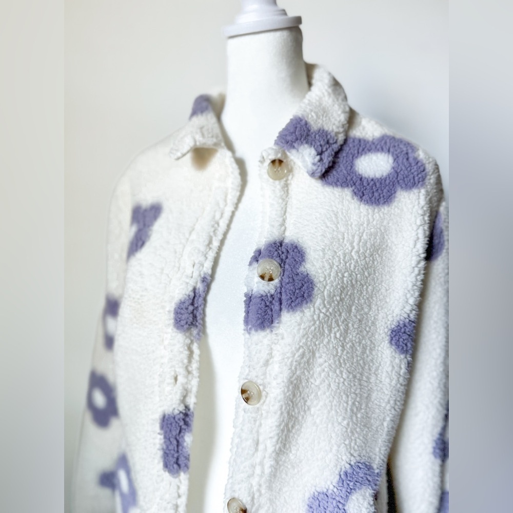PacSun fleece floral jacket - Picture 5 of 12